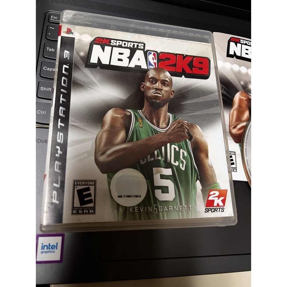 NBA 2K9 Sony PlayStation 3 PS3 2K Sports Kevin Garnett CIB Complete
